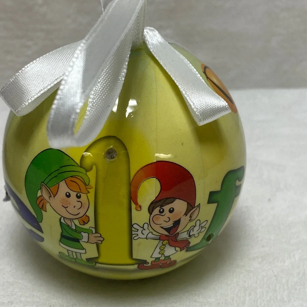 Twinkling‎ Treasures Blinking Elf Christmas Ornament Lighted Festive Holiday
